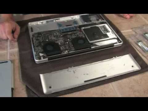 Video-Anleitung: Arbeitsspeicher, RAM in neues 2008 "Brick" Unibody MacBook (Pro) einbauen