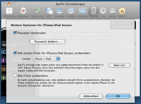 elgato eyetv streaming pw