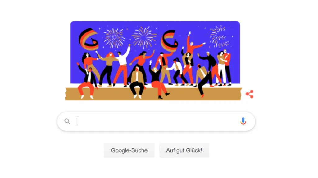 Google Suche - Suchfeld