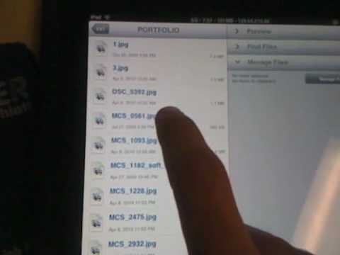 Video-Anleitung: USB-Festplatte (HDD) oder USB-Stick an Apple iPad anschliessen