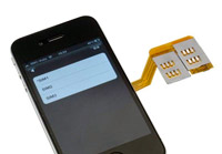 Dual SIM-Adapter: Apple iPhone 3G/3GS/4 mit zwei SIM-Karten nutzen